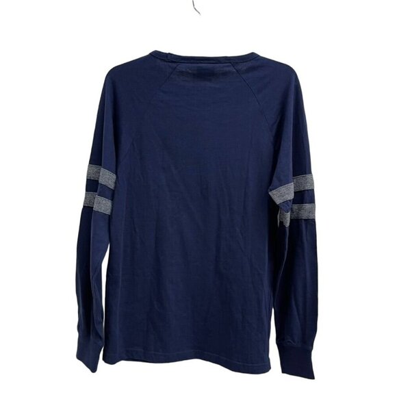 Universal Studios Unisex Navy Blue and Gray Long Sleeve Graphic Tee - Size Small - Picture 4 of 12